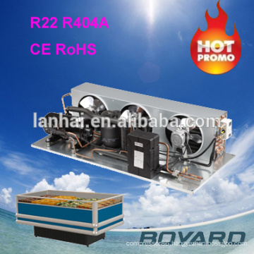 refrigeration spare r22 r404a small condensing units for Ice Flaking Machine food cooling system